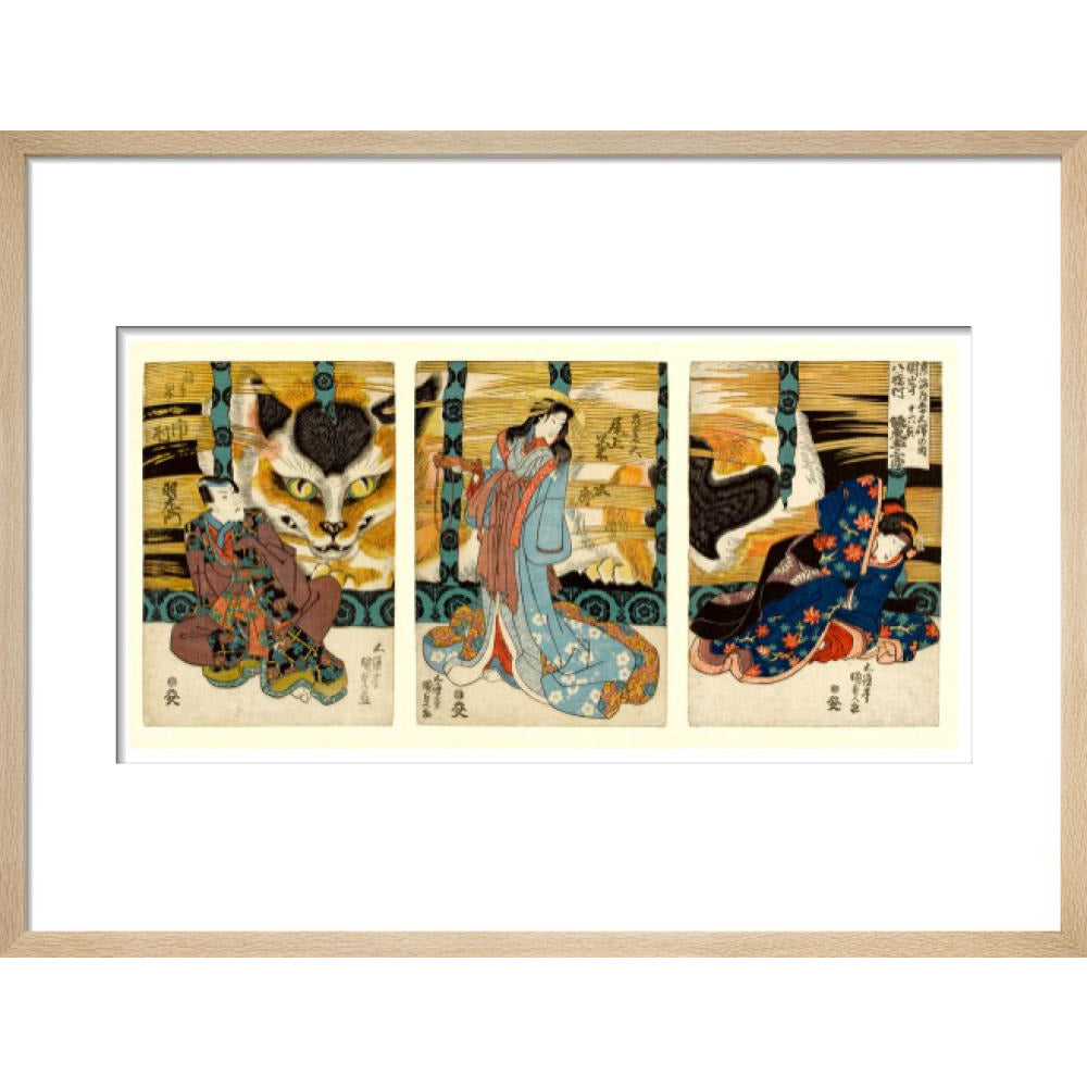 Spirit of the Cat Rock at Okazaki - Art print