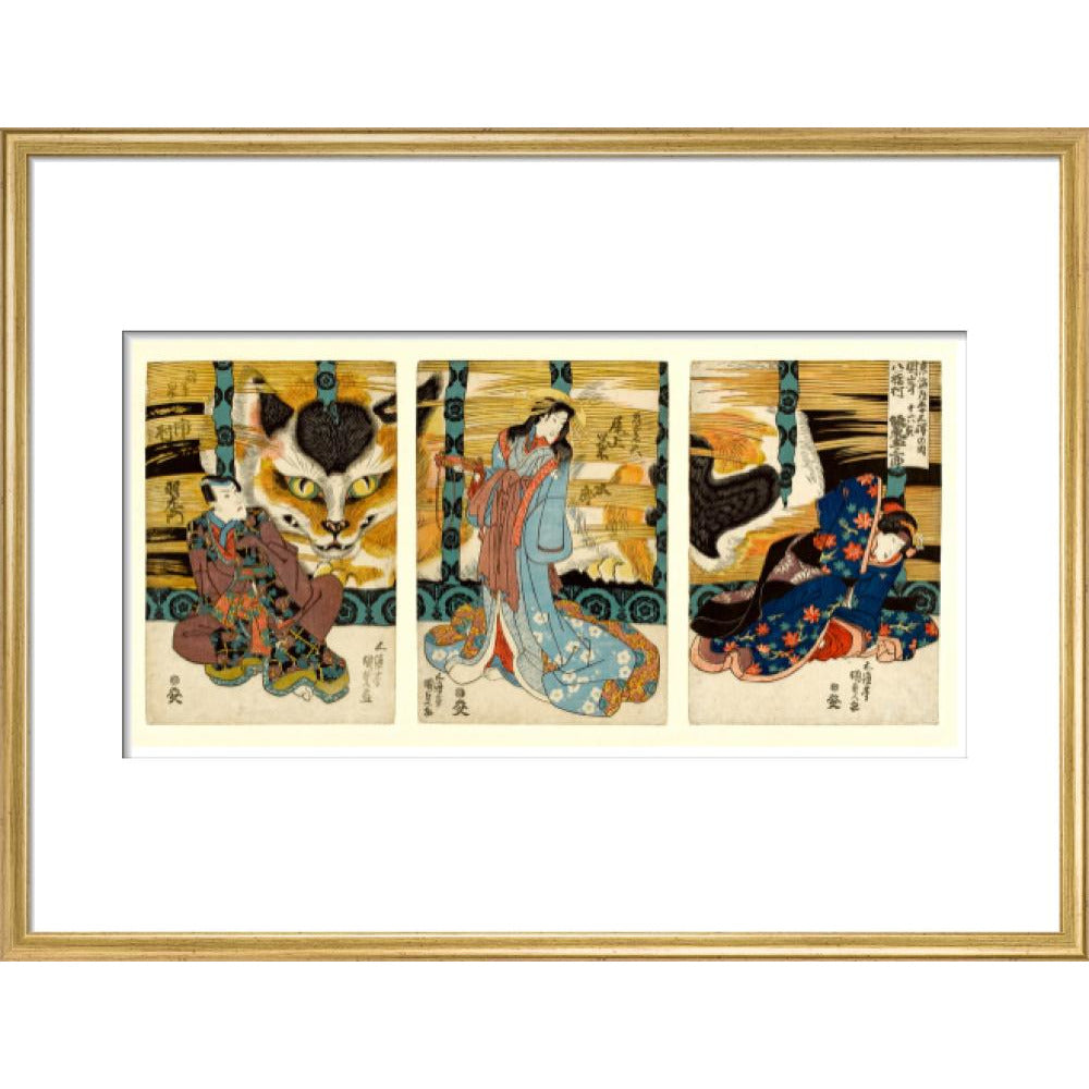 Spirit of the Cat Rock at Okazaki - Art print