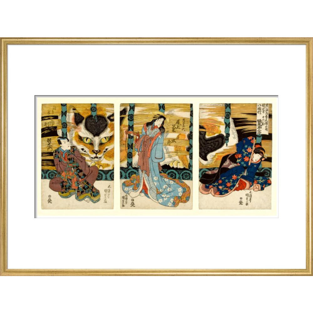 Spirit of the Cat Rock at Okazaki - Art print