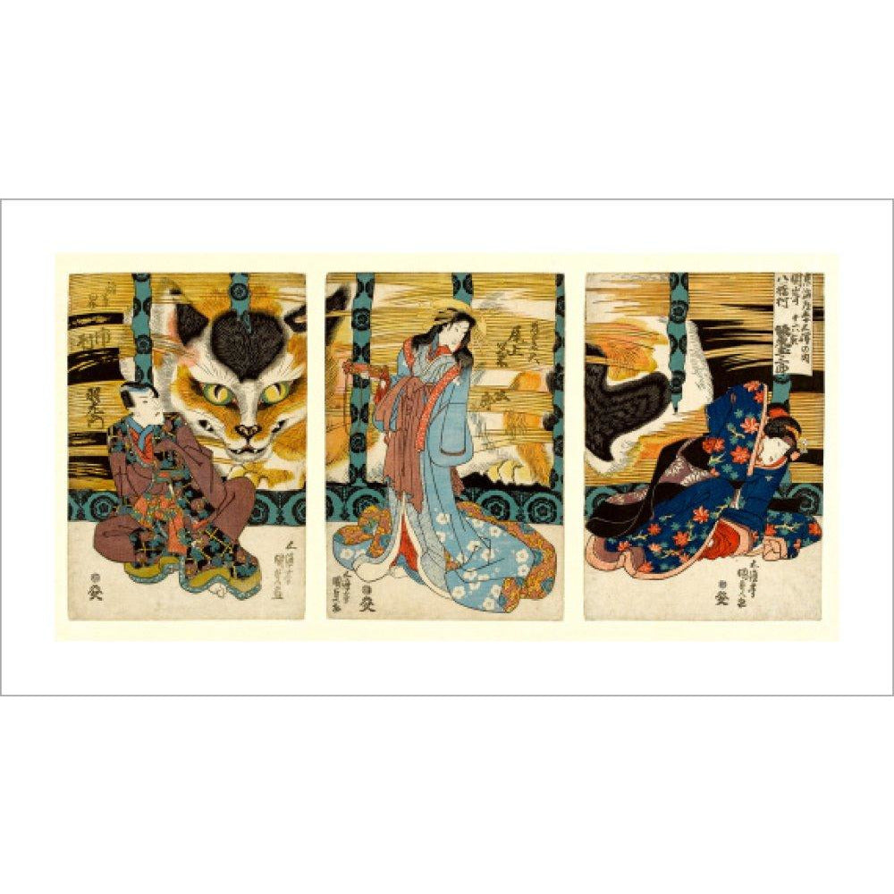 Spirit of the Cat Rock at Okazaki - Art print