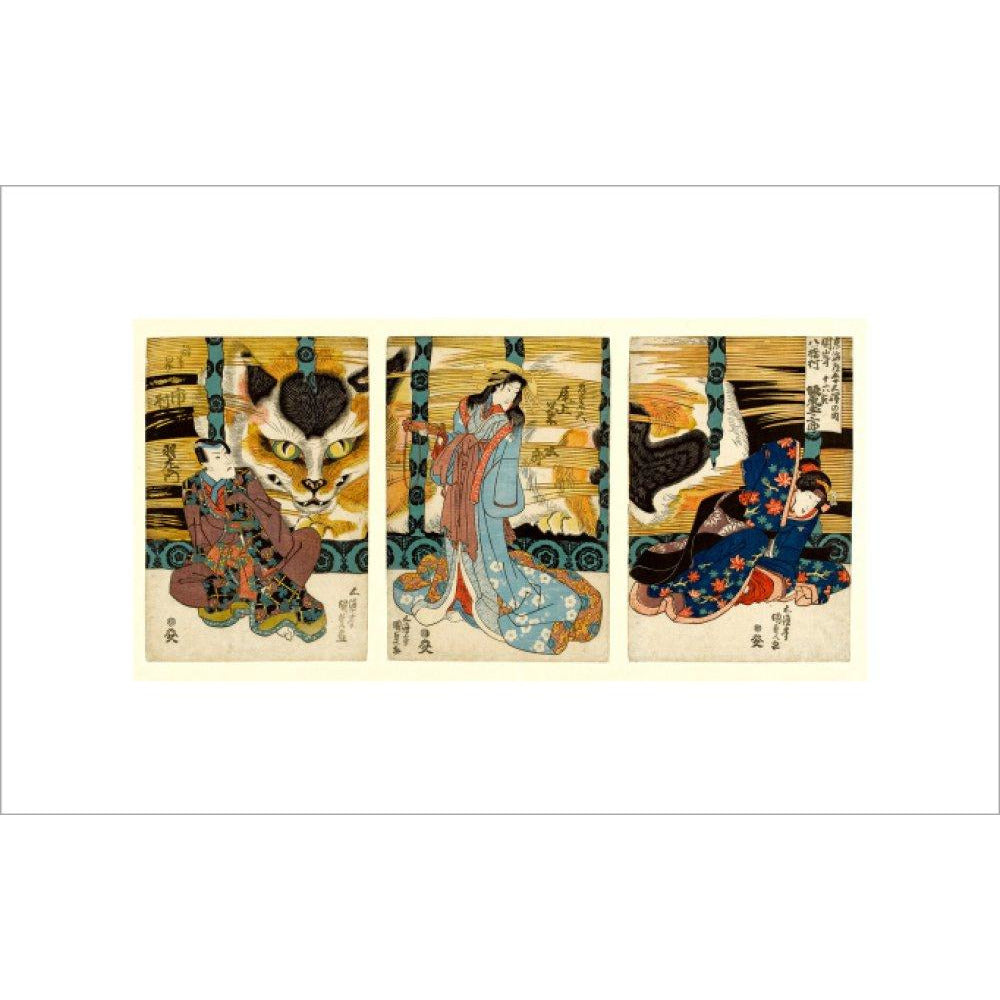 Spirit of the Cat Rock at Okazaki - Art print