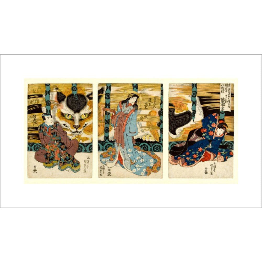 Spirit of the Cat Rock at Okazaki - Art print