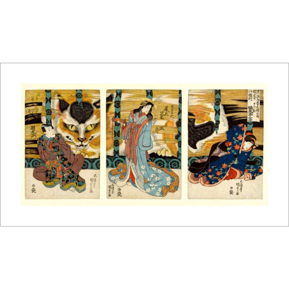 Spirit of the Cat Rock at Okazaki - Art print