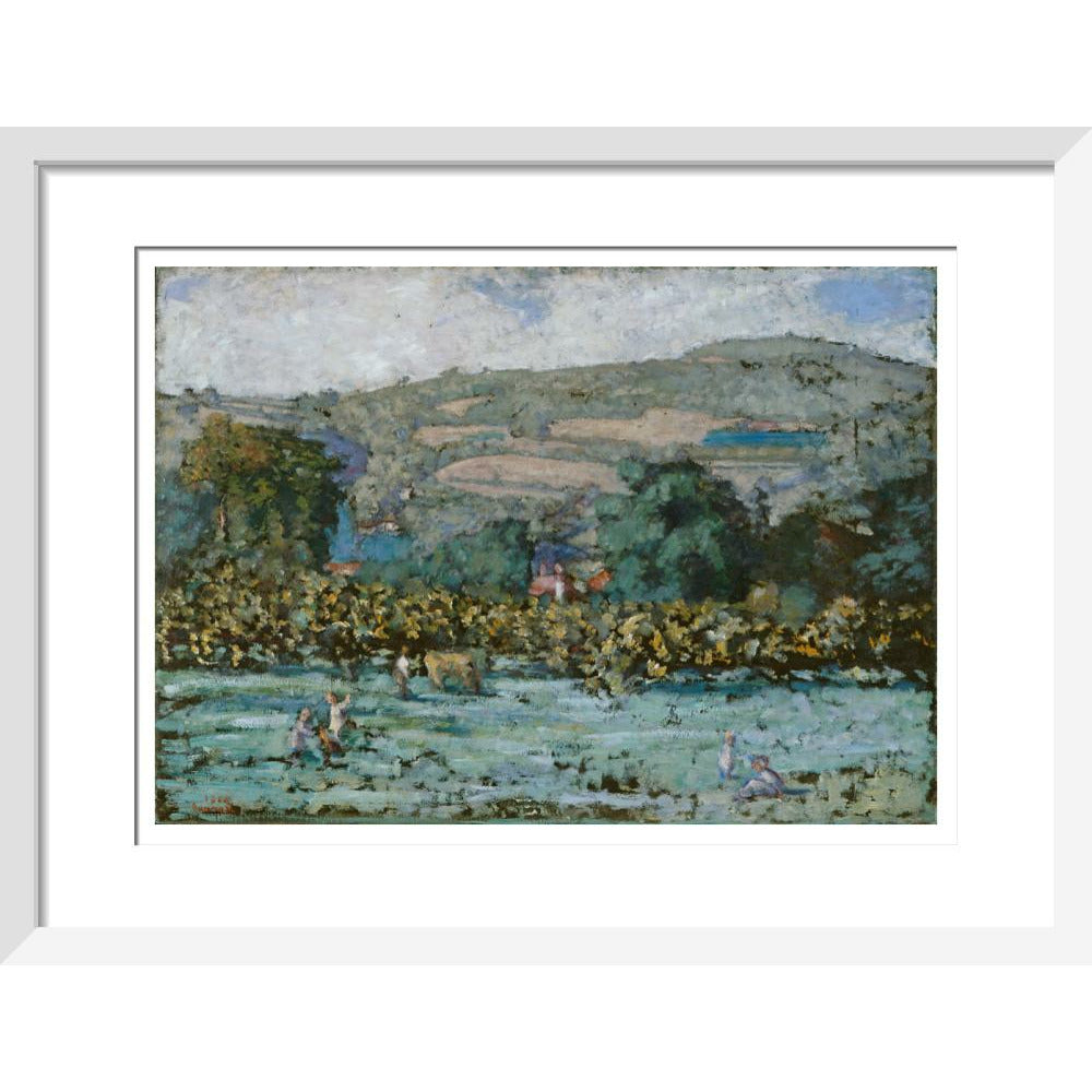 Landscape by Bonnard - Art print