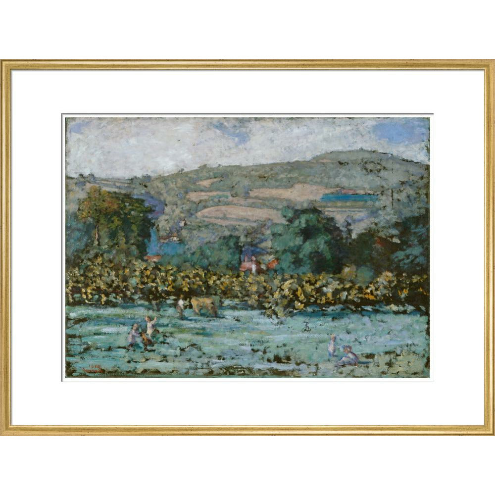 Landscape by Bonnard - Art print