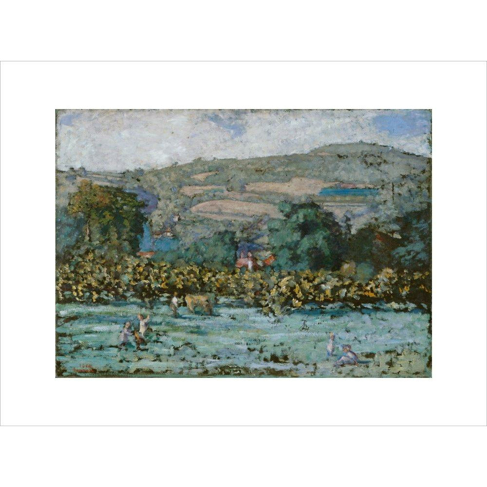 Landscape by Bonnard - Art print
