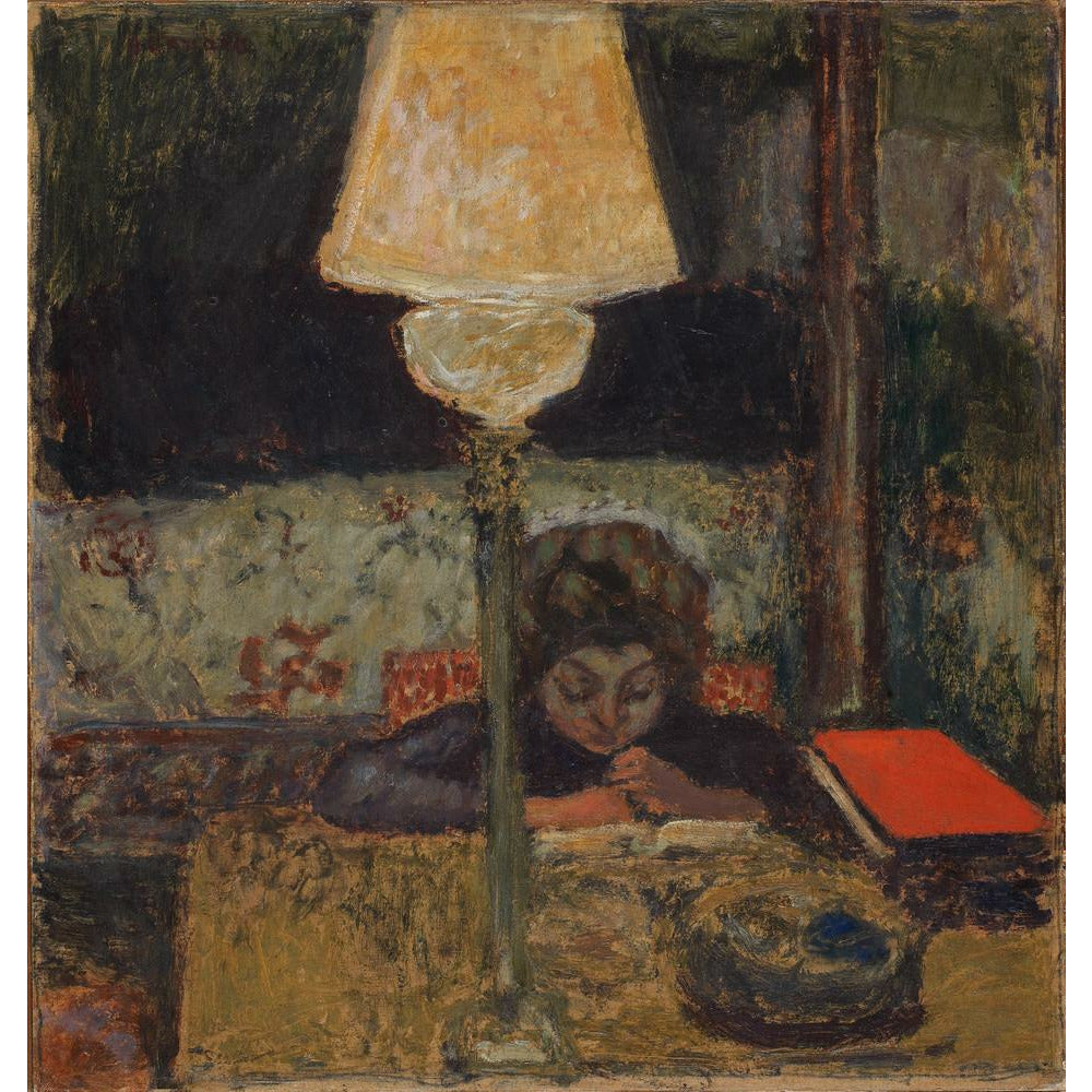 The Oil Lamp - Art print