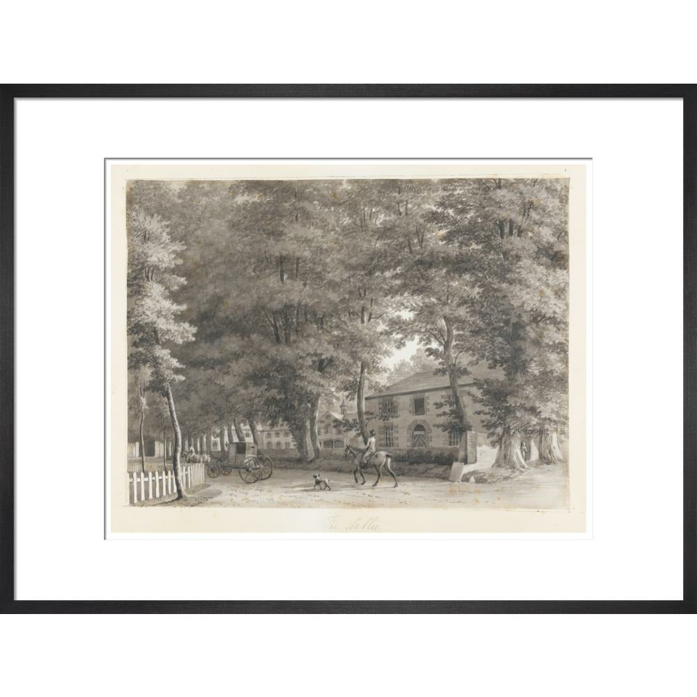 Mount Merrion: The Stables - Art print