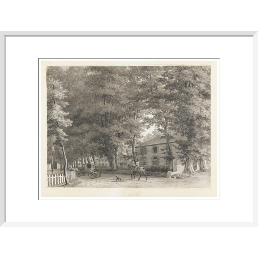 Mount Merrion: The Stables - Art print