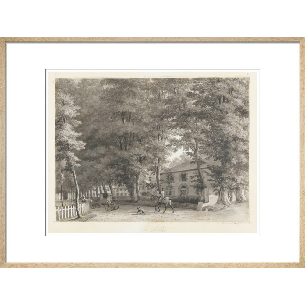 Mount Merrion: The Stables - Art print