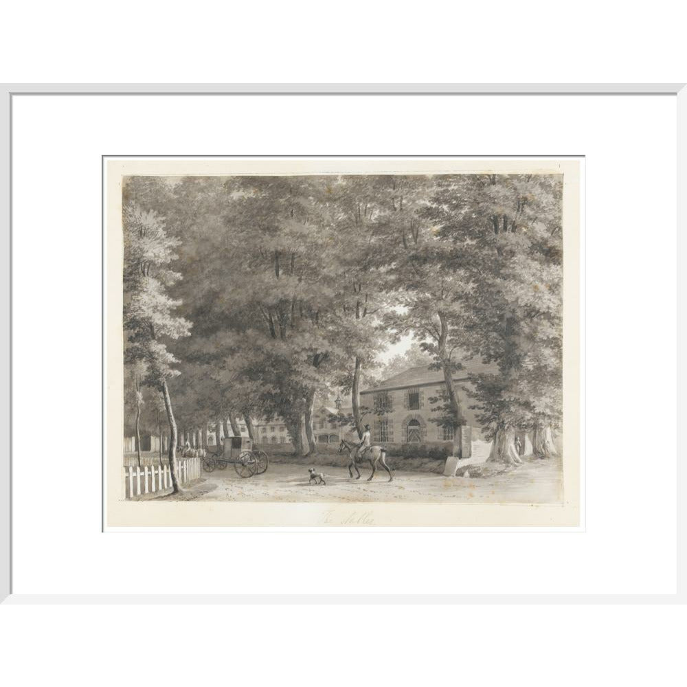 Mount Merrion: The Stables - Art print