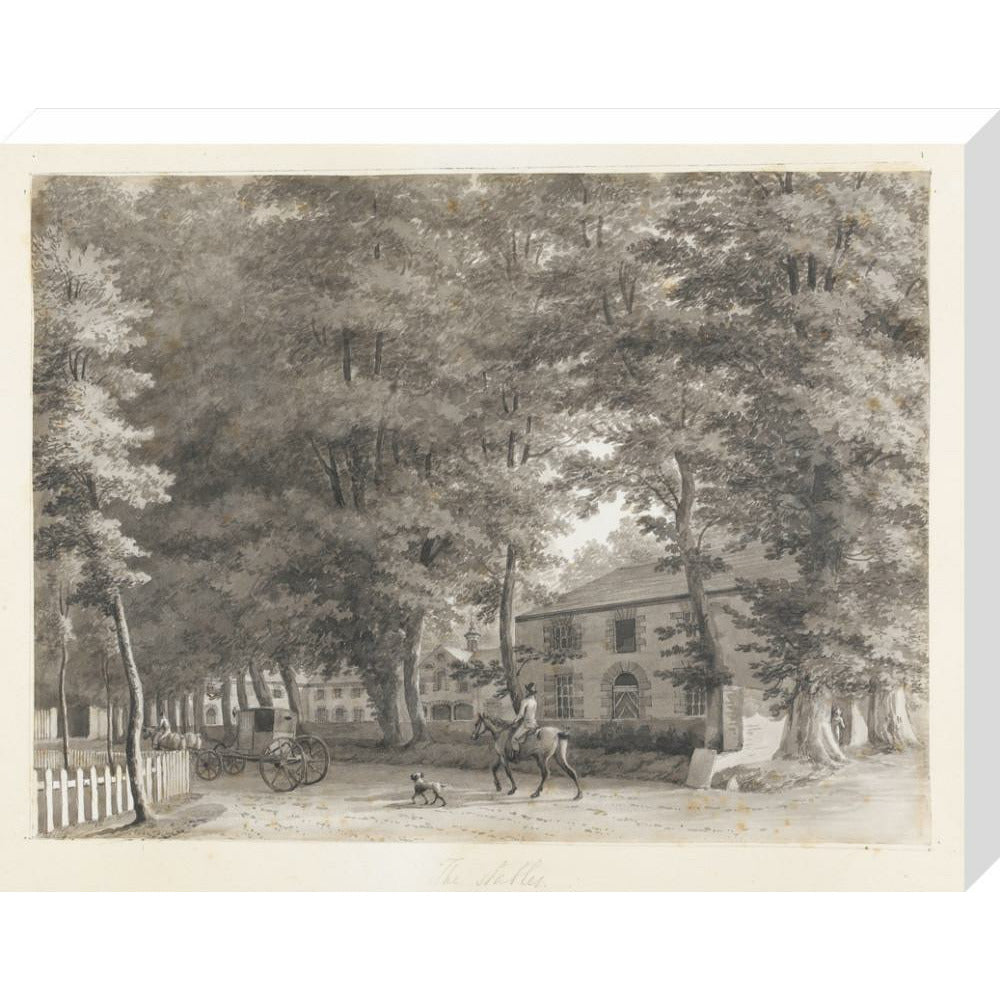 Mount Merrion: The Stables - Art print