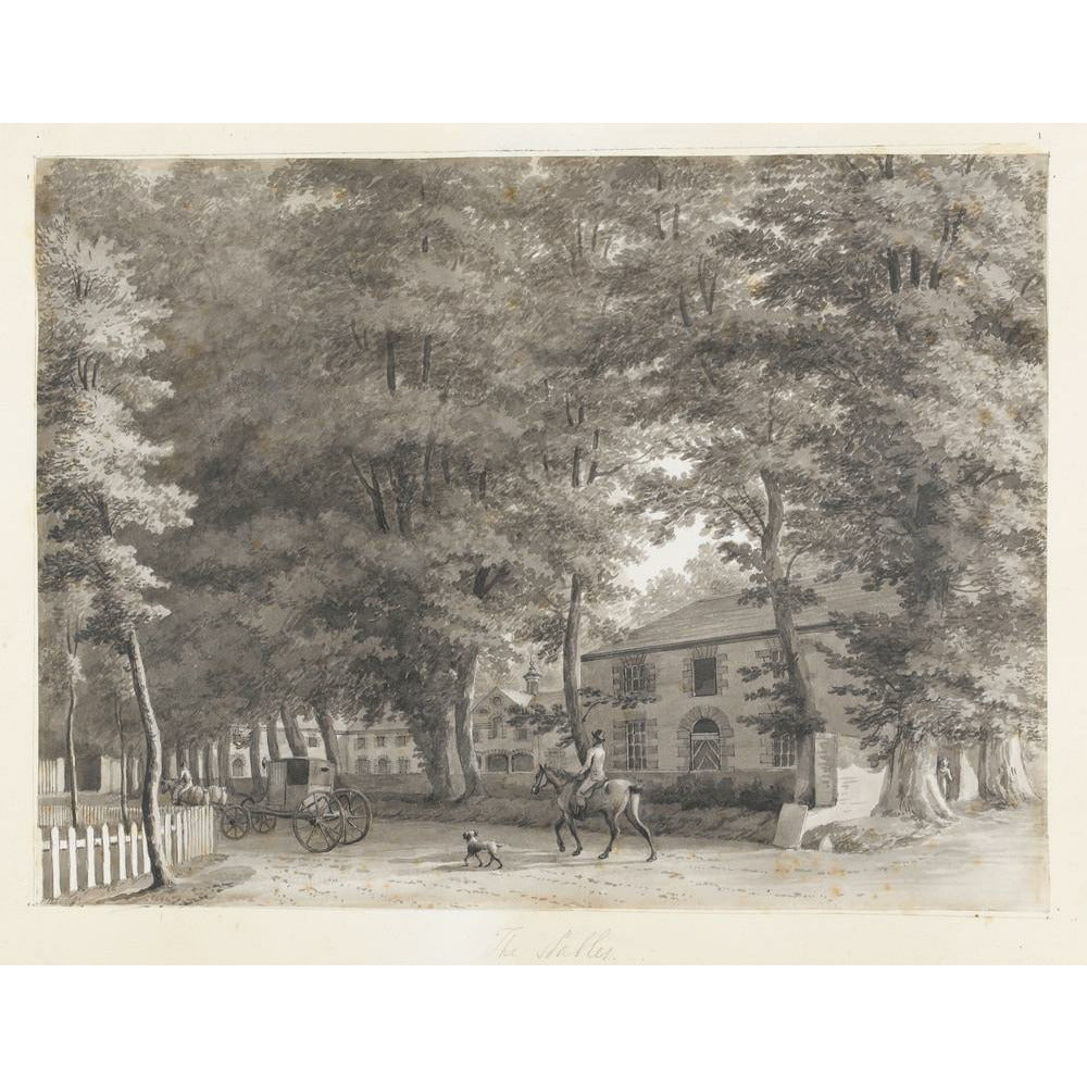 Mount Merrion: The Stables - Art print