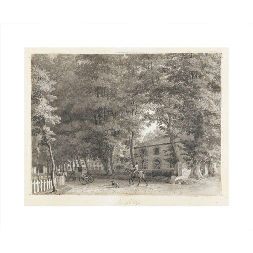 Mount Merrion: The Stables - Art print