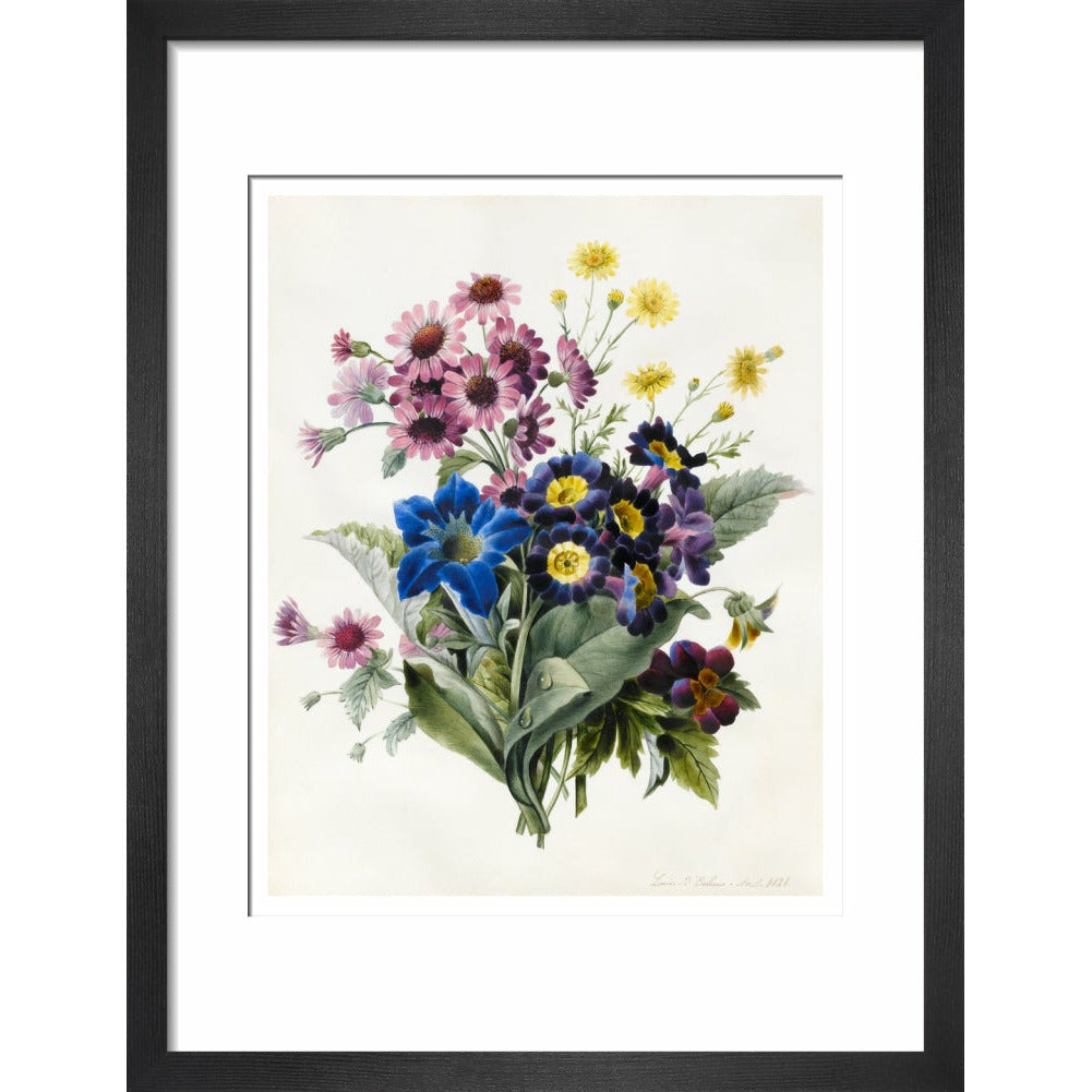 Mixed Flowers - Art print