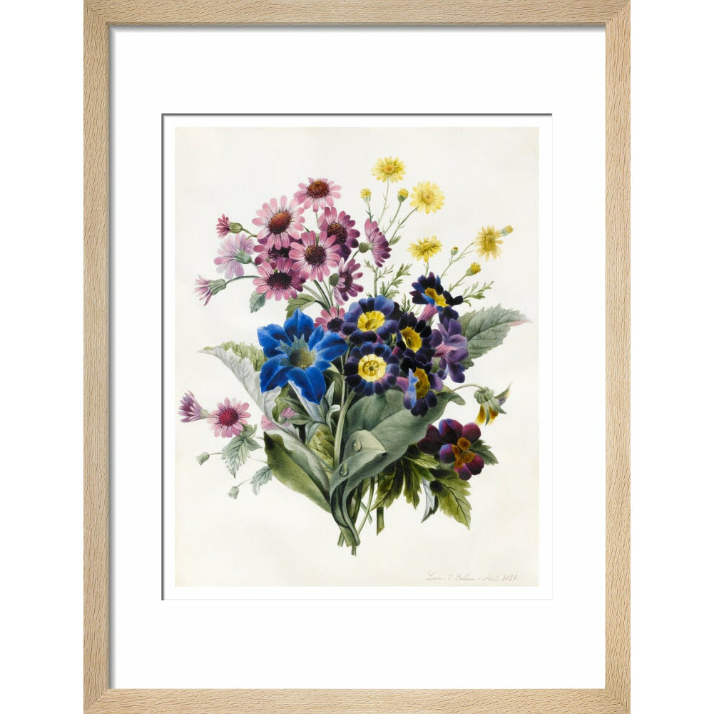 Mixed Flowers - Art print