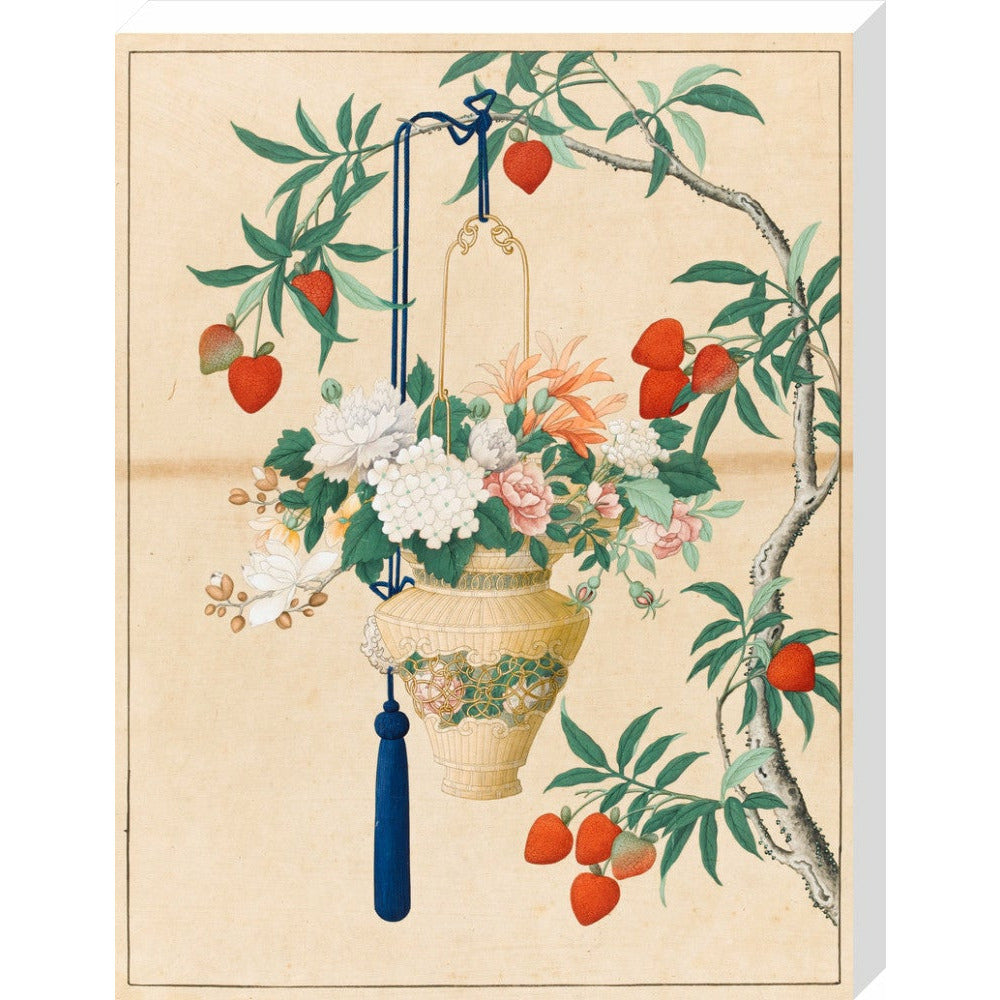 Flowers in a Lantern - Art print
