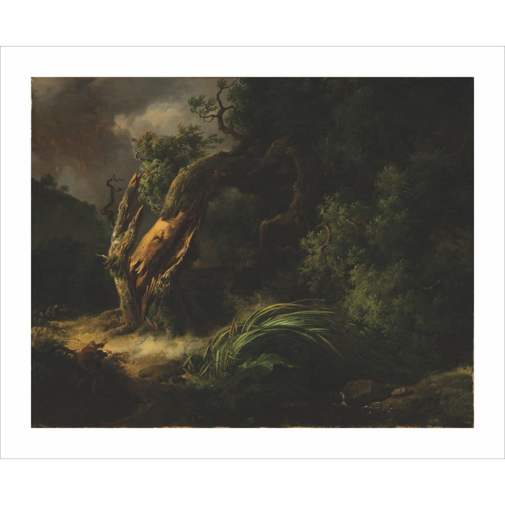 The Oak and the Reed - Art print