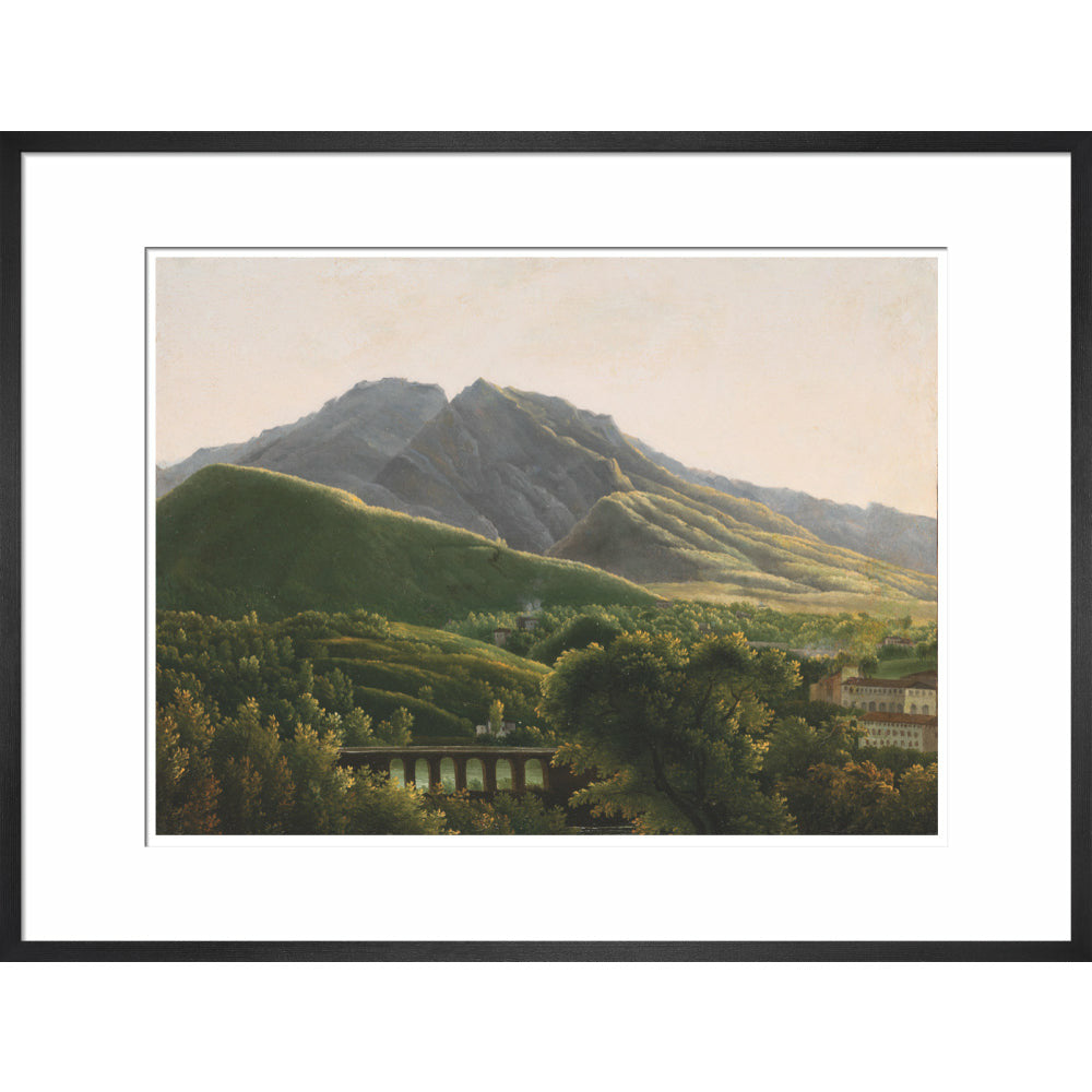 View of the Bridge and the Town of Cava - Art print