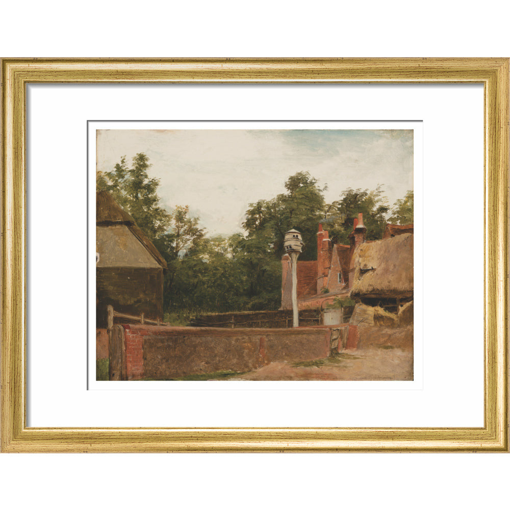 The Farmyard - Art print