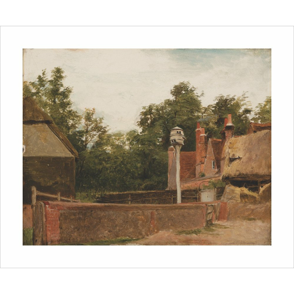 The Farmyard - Art print