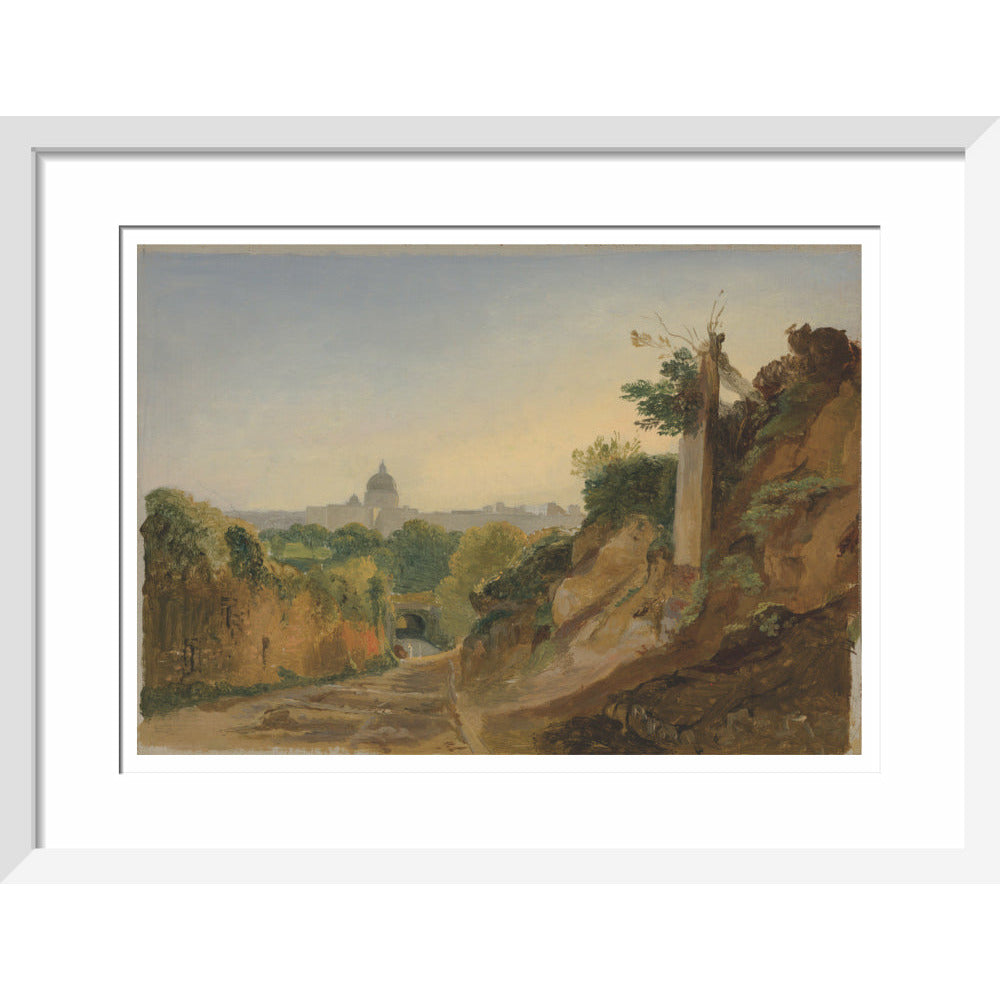 A View of Rome - Art print