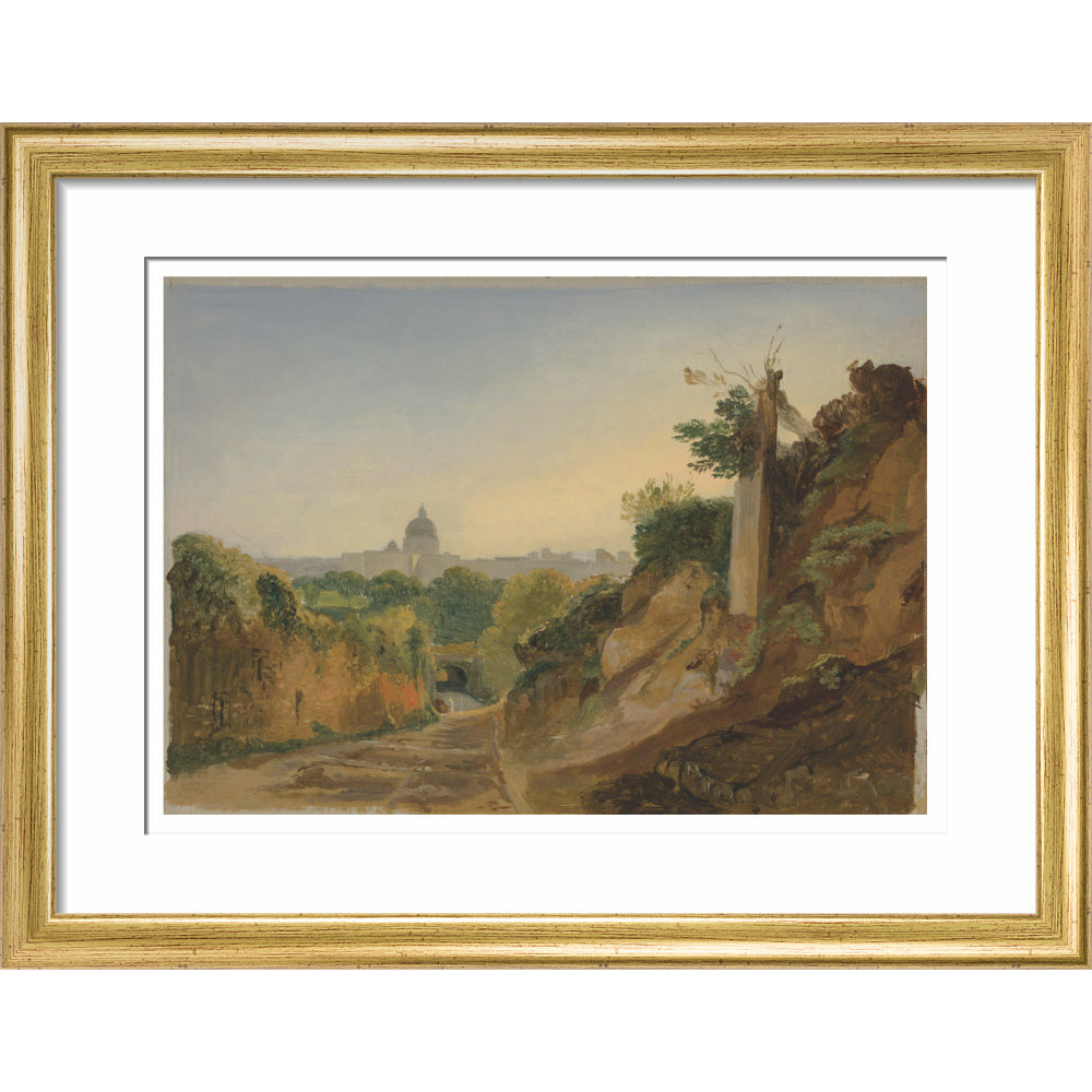 A View of Rome - Art print