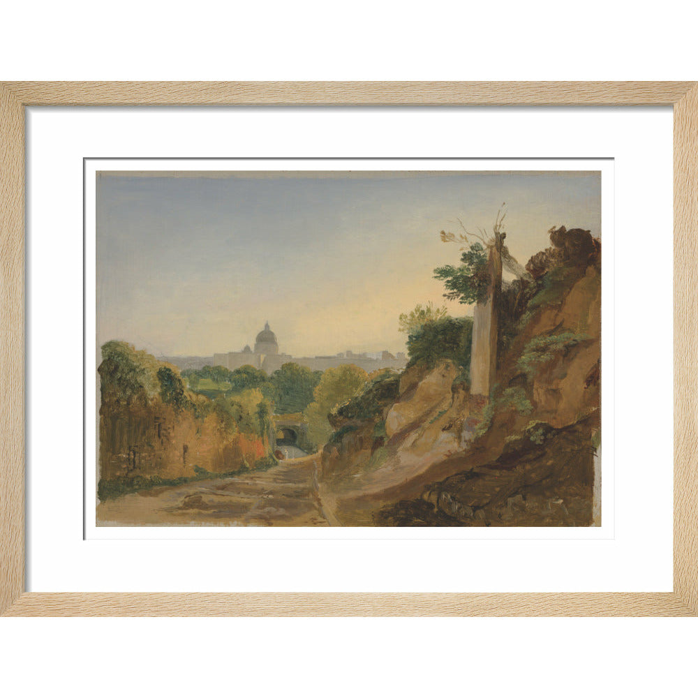 A View of Rome - Art print