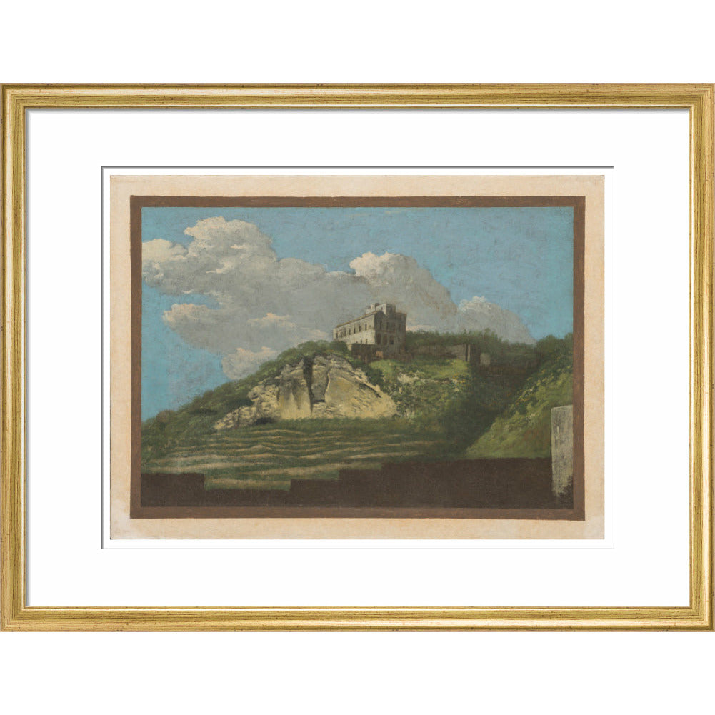 Scene near Naples - Art print