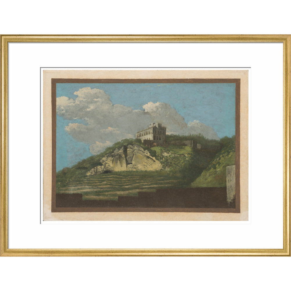 Scene near Naples - Art print
