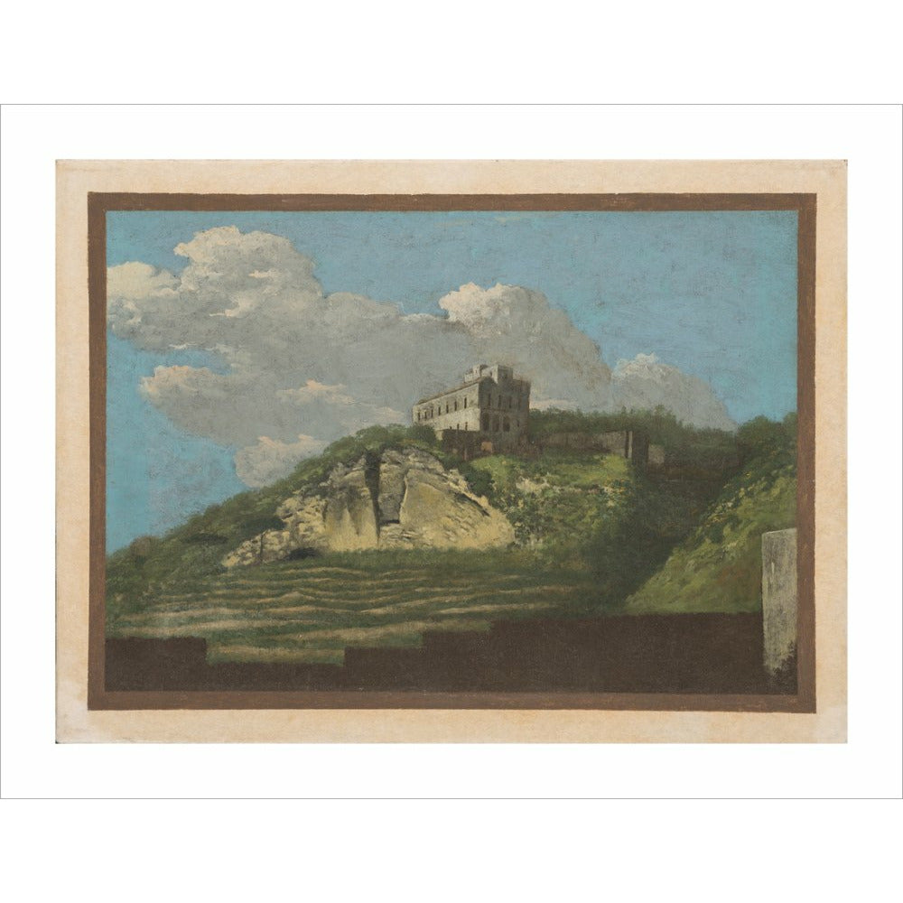 Scene near Naples - Art print