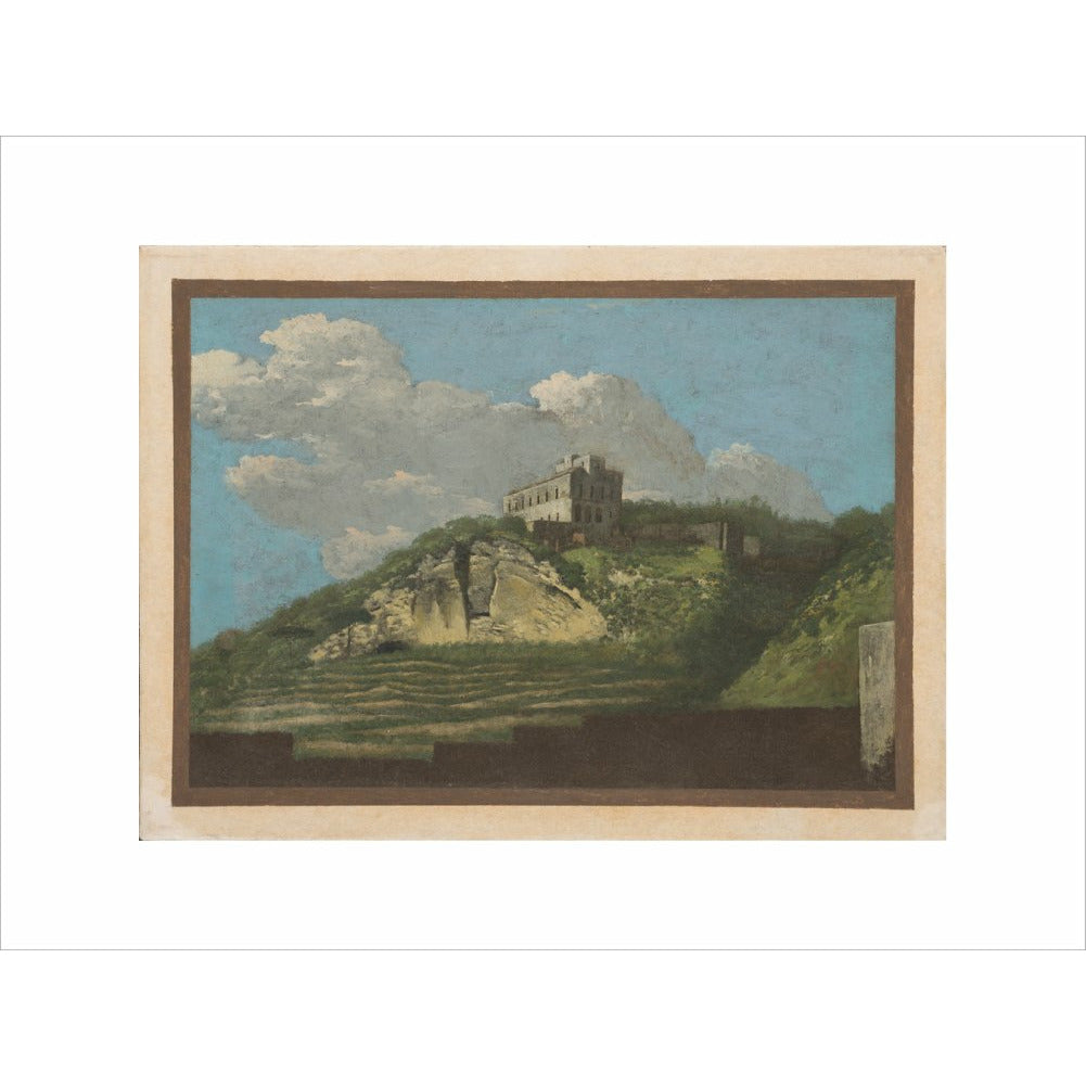 Scene near Naples - Art print