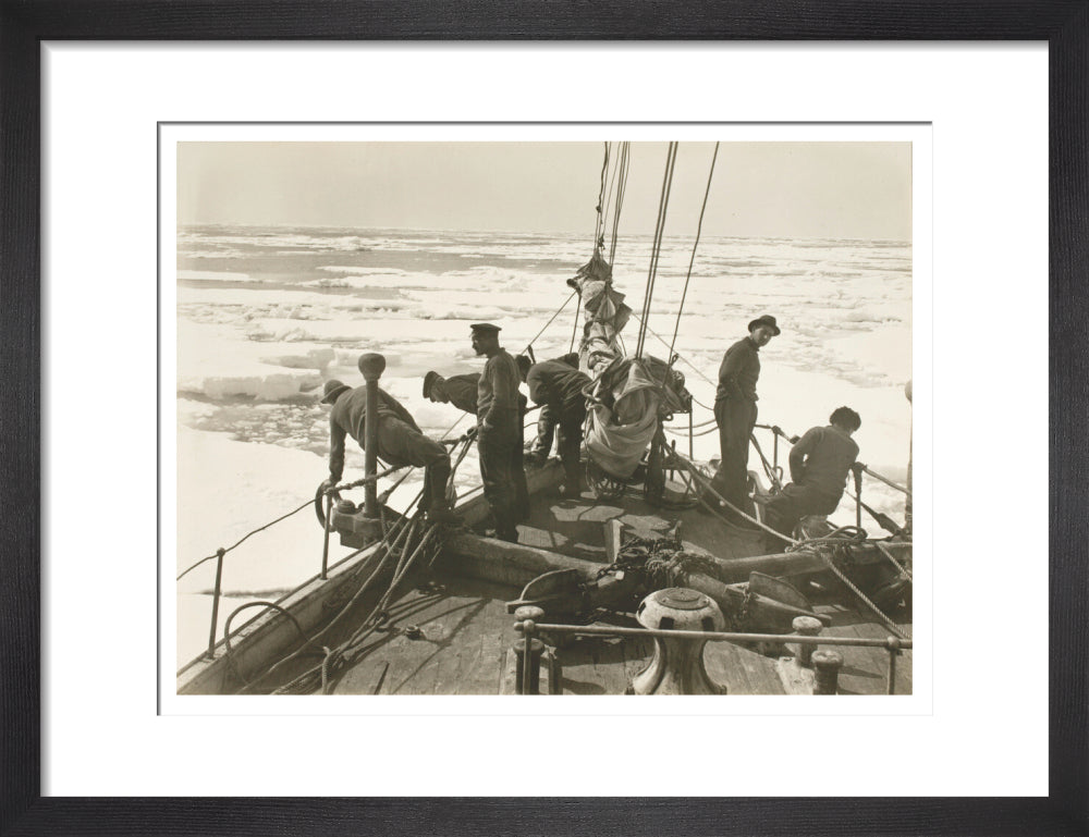 Entering the pack ice - Art print