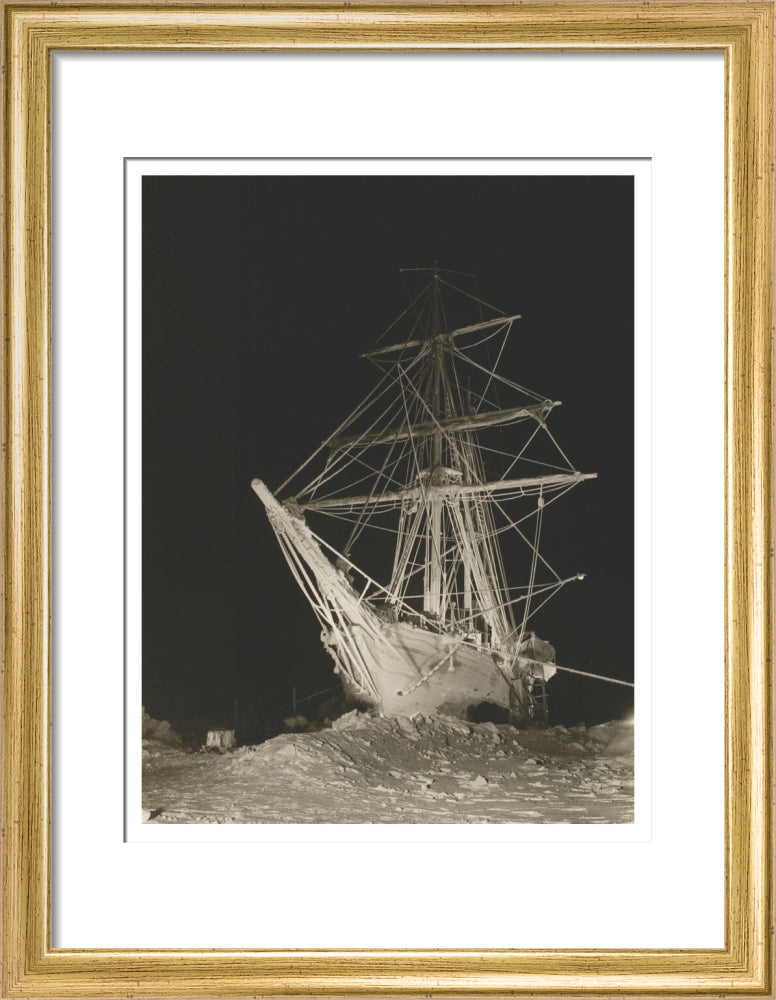 'Endurance' at midwinter, 1915 - Art print