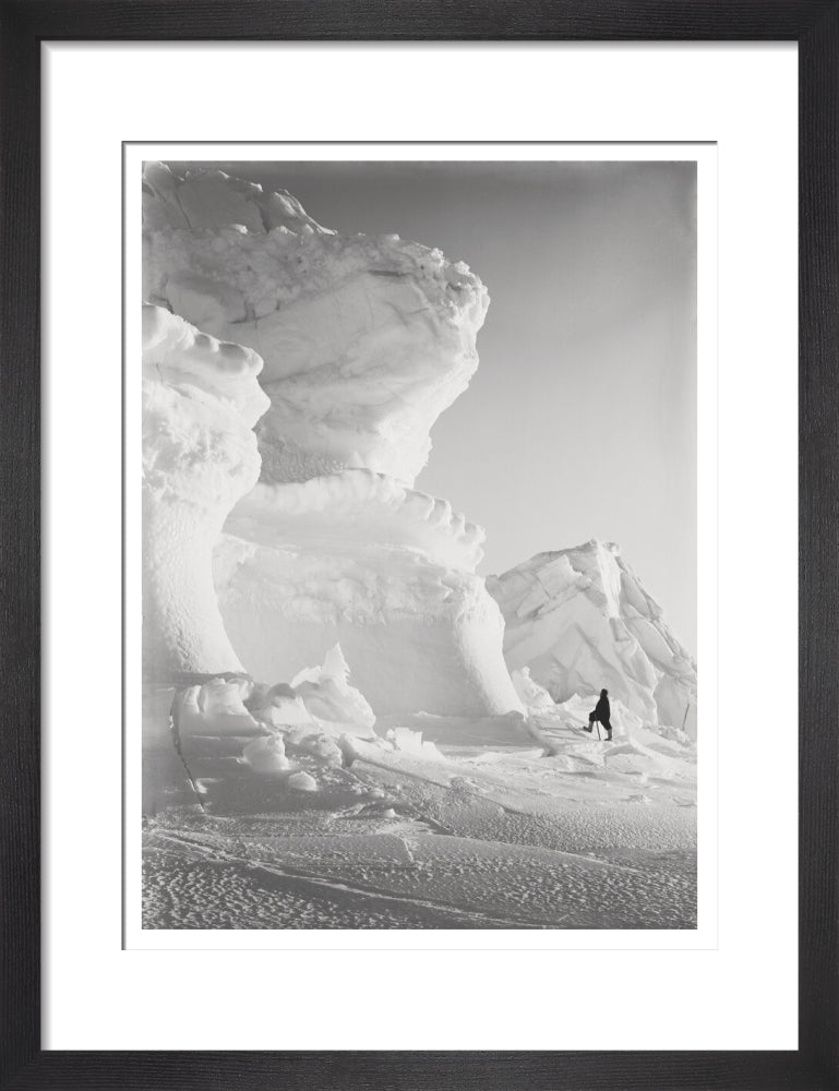 Huge Ice bastion of the Castle Berg - Art print