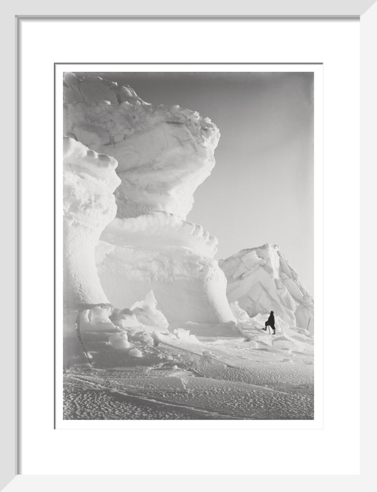Huge Ice bastion of the Castle Berg - Art print