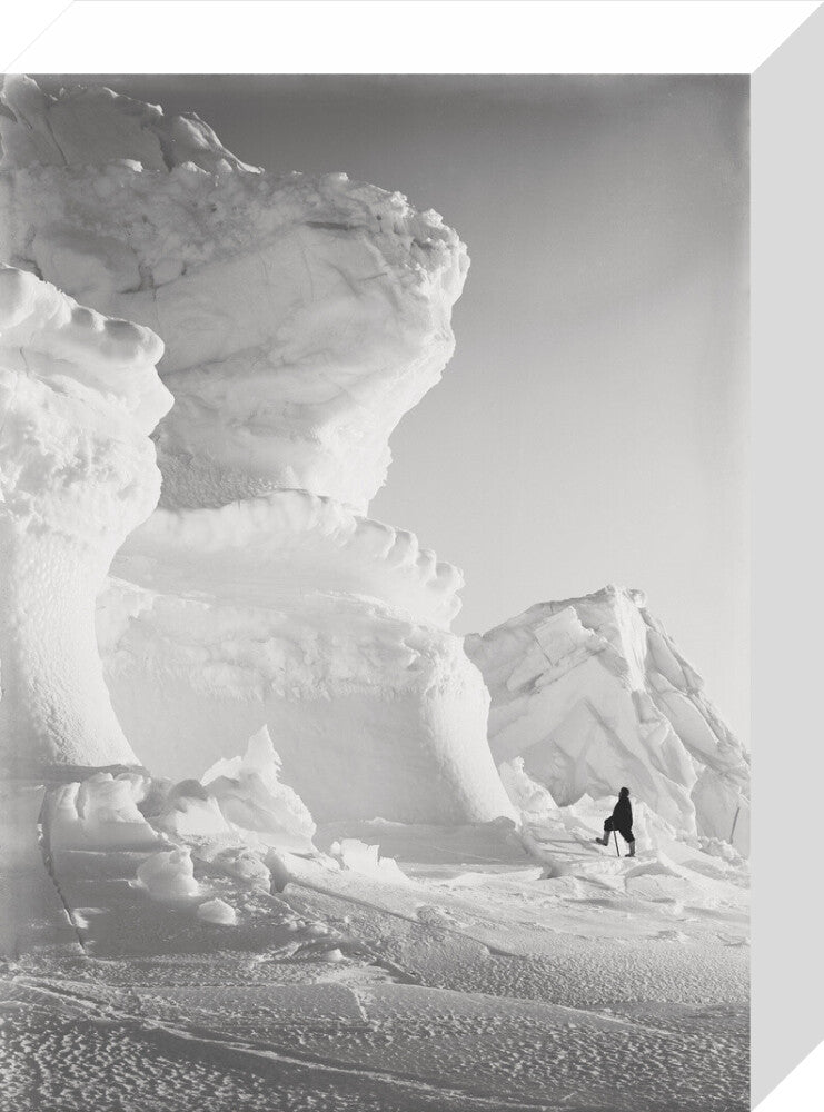 Huge Ice bastion of the Castle Berg - Art print