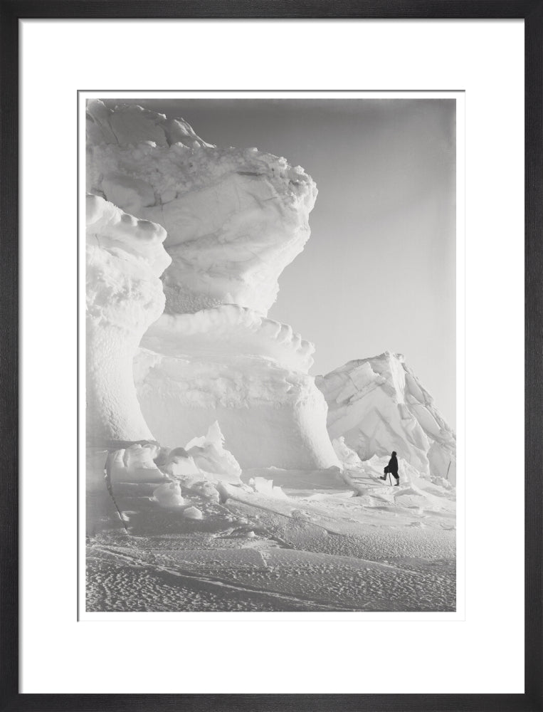 Huge Ice bastion of the Castle Berg - Art print