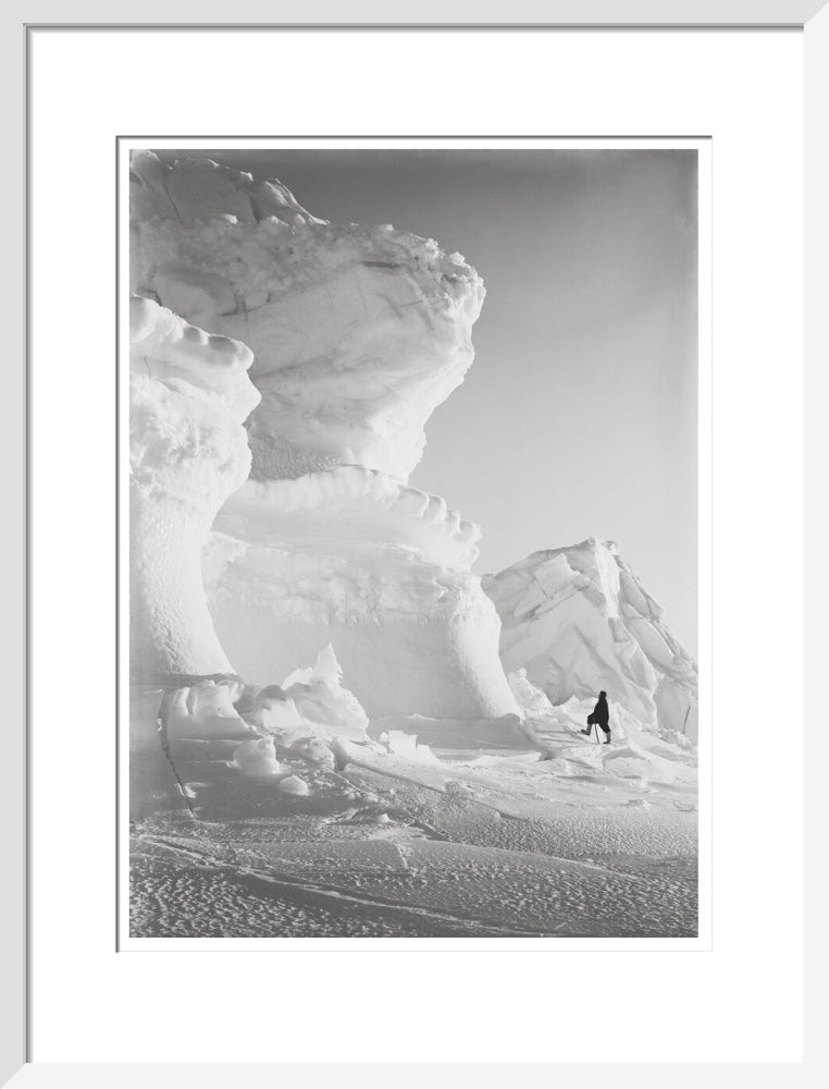 Huge Ice bastion of the Castle Berg - Art print