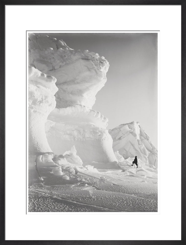 Huge Ice bastion of the Castle Berg - Art print