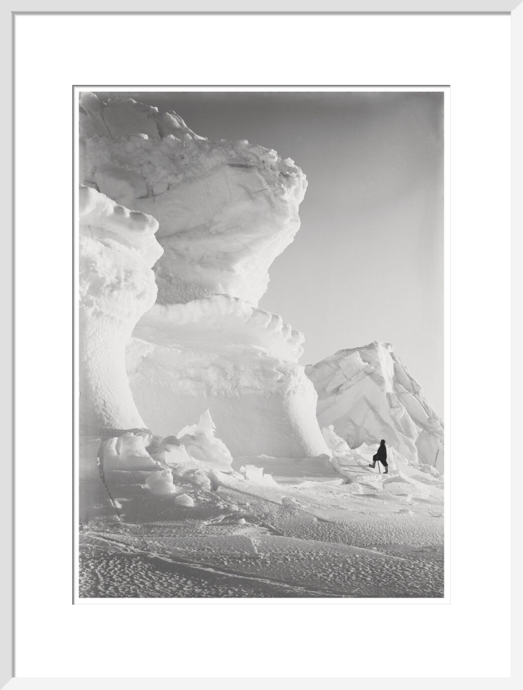Huge Ice bastion of the Castle Berg - Art print