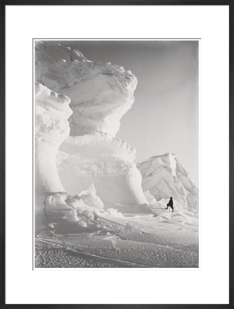 Huge Ice bastion of the Castle Berg - Art print