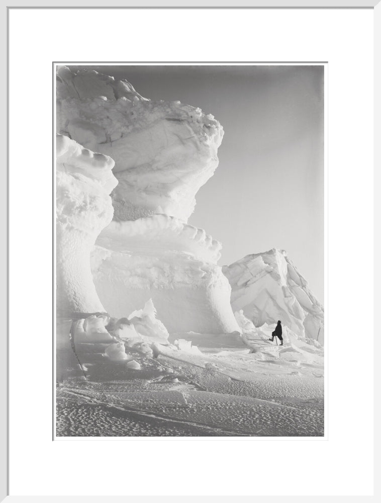 Huge Ice bastion of the Castle Berg - Art print