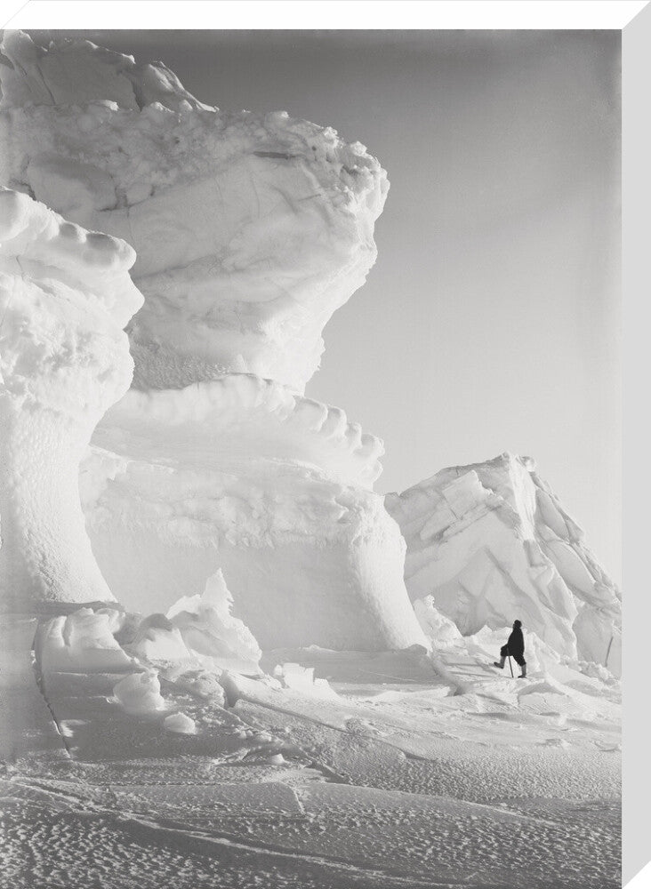 Huge Ice bastion of the Castle Berg - Art print