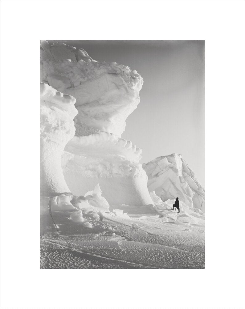 Huge Ice bastion of the Castle Berg - Art print