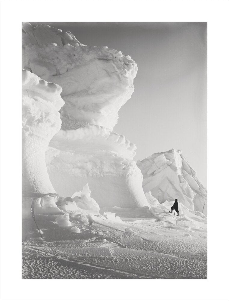 Huge Ice bastion of the Castle Berg - Art print
