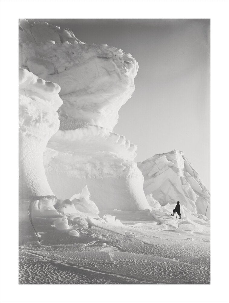 Huge Ice bastion of the Castle Berg - Art print