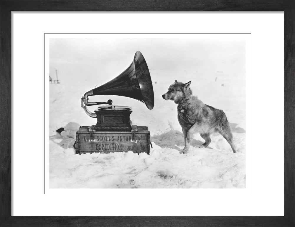 Chris and the Gramophone - Art print