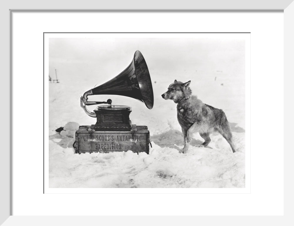 Chris and the Gramophone - Art print