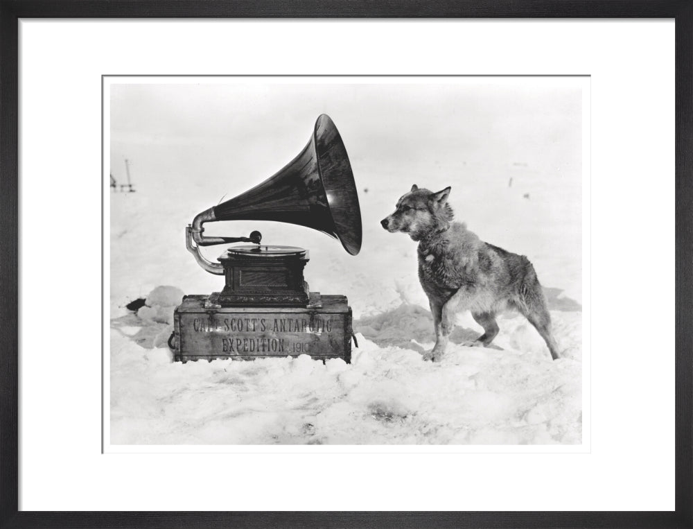 Chris and the Gramophone - Art print